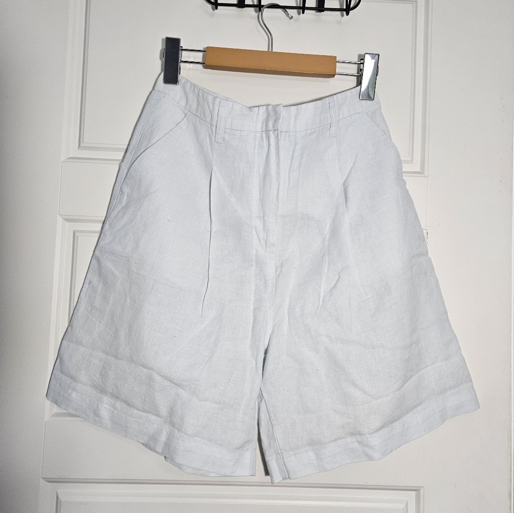 NWT OAK + FORT trouser shorts